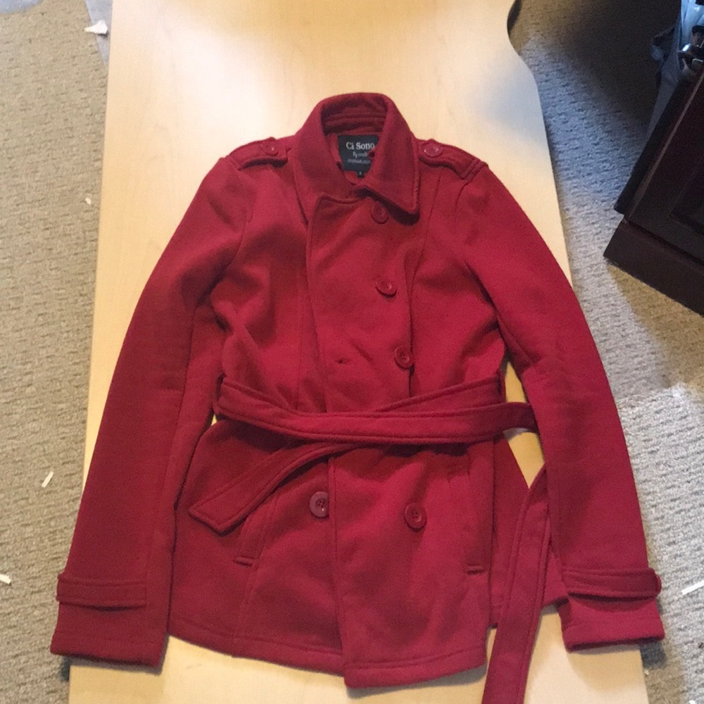 Ci Sono red formal jacket